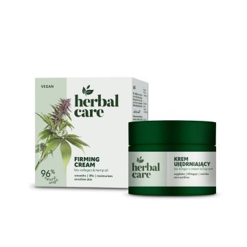 Farmona Herbal Care Стягащ крем за лице с биоколаген и конопено масло х50 мл