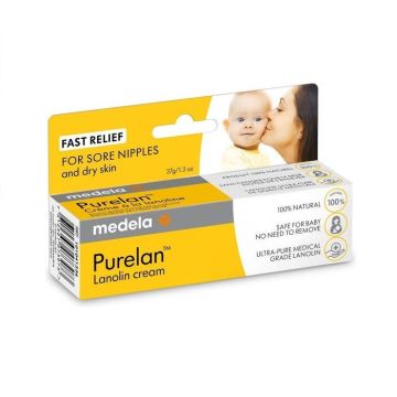 Medela Purelan Крем за сухи и чувствителни зърна х37 грама