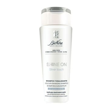 Bionike Shine On Silver Touch Тониращ шампоан за сиви и руси коси x200 мл