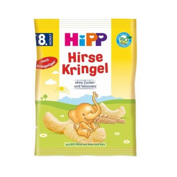 Hipp Био зърнени пръчици с просо за деца от 8-ми месец x30 грама - 3564