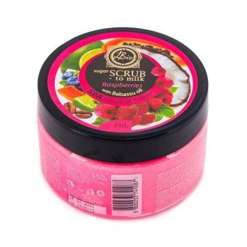 Linea Bio SPA Скраб за тяло с масло от бабасу и малина х350 грама
