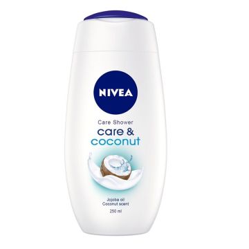 Nivea Care & Coconut Подхранващ душ гел за тяло х250 мл