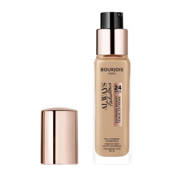 Bourjois Always Fabulous Фон дьо тен за лице с 24-часово действие и SPF20, цвят 400 Beige Rose