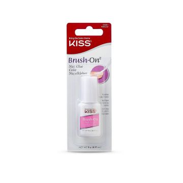 Kiss Brush On Nail Glue Лепило за изкуствени нокти с четка х5 грама