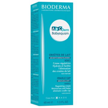 Bioderma ABCDerm Babysquam Кераторегулираща и хидратираща грижа x40 мл