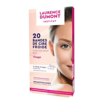 Laurence Dumont Face Депилиращи ленти за лице с Алое вера и арган х20 броя