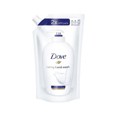 Dove Caring Hand Wash Течен крем-сапун за ръце - пълнител х500 мл