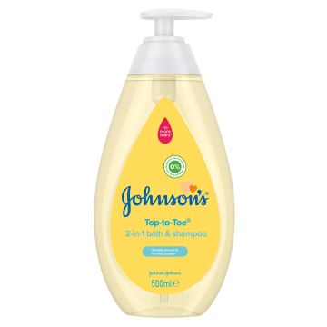 Johnson's Baby Бебешки шампоан за коса и тяло х500 мл