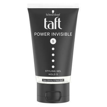 Taft Invisible Power Гел за коса с действие в три степени за мега силна фиксация х150 мл