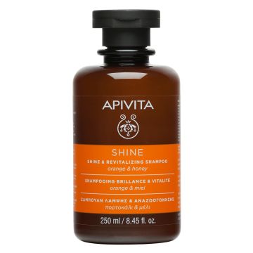 Apivita Shine & Revatilizing Shampoo Ревитализиращ шампоан за коса x250 мл