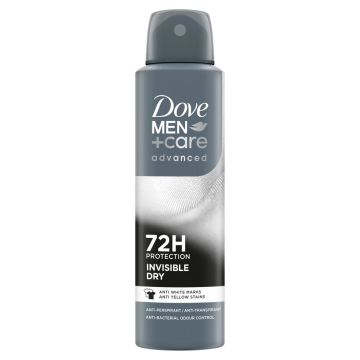 Dove Men+ Care Advanced Invisible Dry Дезодорант против изпотяване за мъже x150 мл