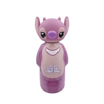Lorenay 2в1  Душ гел и шампоан за деца х300 мл, Stitch Angel
