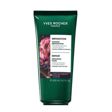 Yves Rocher Repair Възстановяваща маска за увредена и късаща се коса x200 мл