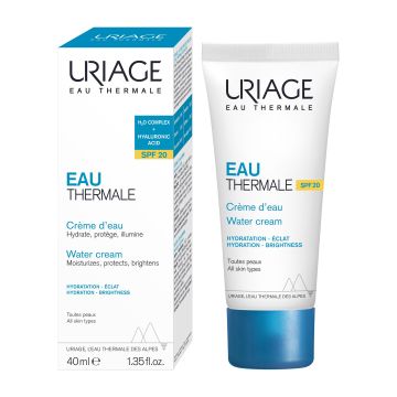 Uriage Eau Thermale Термален хидратиращ крем за лице за всеки тип кожа SPF20 х40 мл