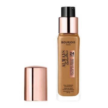 Bourjois Always Fabulous Фон дьо тен за лице с 24-часово действие и SPF20, цвят 520 Caramel