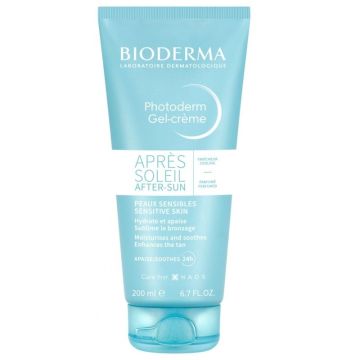 Bioderma Photoderm Apres-Soleil Успокояващ и охлаждащ гел-крем след излагане на слънце x200 мл