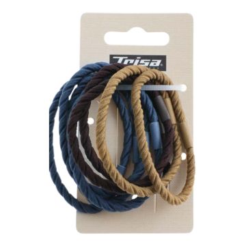 Trisa Тънки ластици за коса с интересен дизайн х10 броя