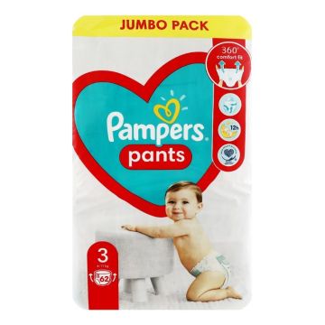 Pampers Pants 3 Midi Пелени-гащи за бебета и деца 6-11кг х62 броя
