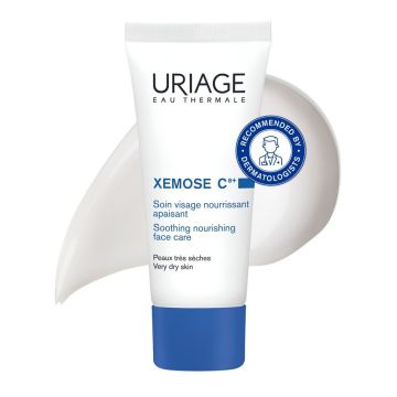 Uriage Xemose C8+ Успокояваща подхранваща грижа за лице х40 мл
