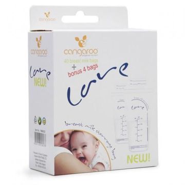 Cangaroo Пликове за съхранение на кърма Care x40 броя