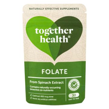 Фолат от спанак х30 капсули Together Health