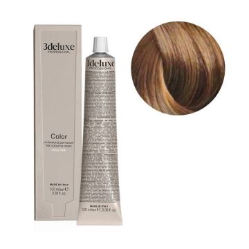 3Deluxe Colour Трайна боя за коса с арганово масло и екстракт от невен, цвят 8.221