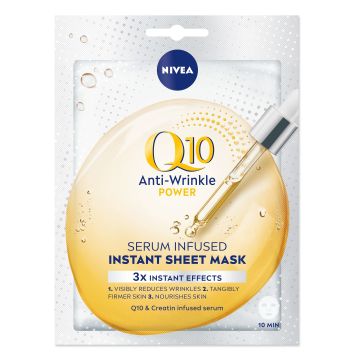 Nivea Q10 Power Лист маска за лице x1 брой