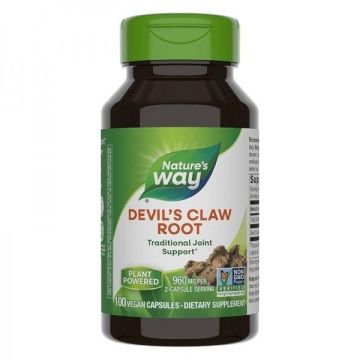 Дяволски нокът за грижа за ставите 480 мг х100 капсули Nature's Way