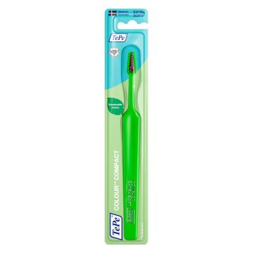 TePe Colour Compact Extra Soft Четка за зъби, зелена