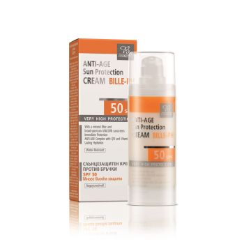 Bodi Beauty Биле PH Слънцезащитен крем против бръчки SPF 50 много висока защита х30 мл
