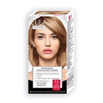 Elea Professional Боя за коса, цвят 7,3 Warm Hazelnut