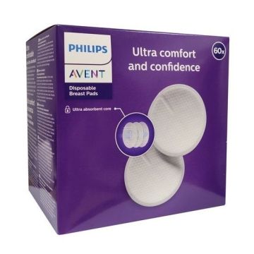 Avent Еднократни подплънки Ден и нощ x60 броя