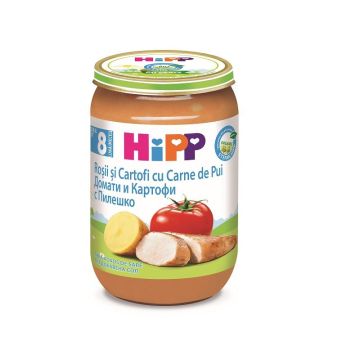 Hipp Био домати и картофи с пилешко месо за деца над 8 месечна възраст х220 грама - 6510
