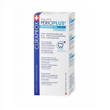 Curaprox  Perio Plus Вода за уста Regenerate CHX 0.09%  x200 мл