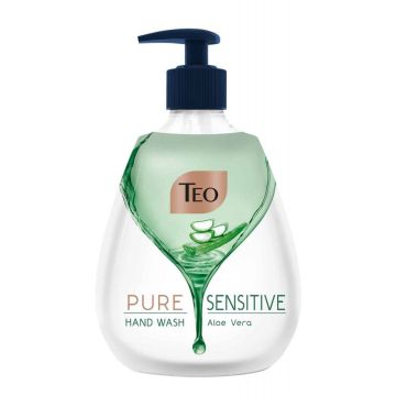 Teo Pure Sensitive Течен сапун с алое вера за чувствителна кожа х400 мл