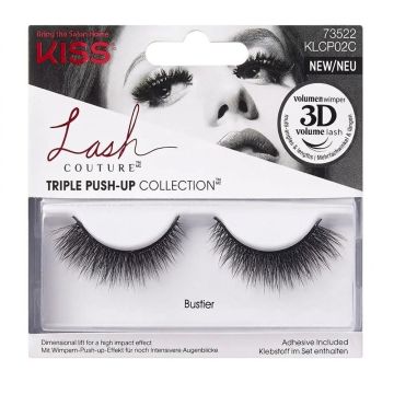 Kiss Lash Couture Triple Push-Up Изкуствени мигли, KLSP02C
