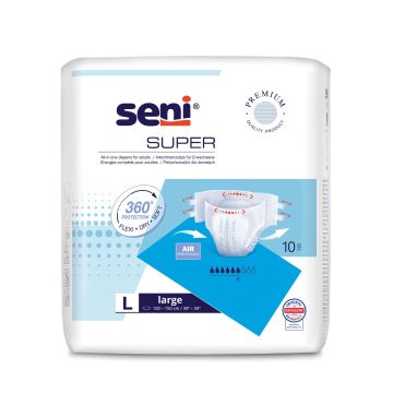 Seni Super Универсални пелени за възрастни, размер L х10 броя