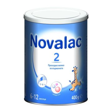 Novalac 2 Преходно мляко за кърмачета от 6 до 12 месеца x400 грама