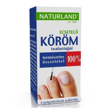 Naturland Лак за нокти против гъбички, с масло от чаено дърво х10 мл