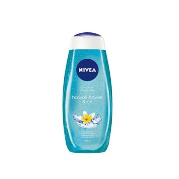 Nivea Hawaii Flower&Oil Душ гел с маслени перли и аромат на франджипани х500 мл