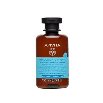 Apivita Hyaluronic Hydra Хидратиращ шампоан за тънка коса х250 мл
