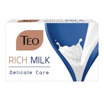 Teo Rich Milk Delicate Care Твърд сапун х90 грама