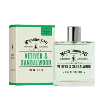 Scottish Fine Soaps Vetiver & Sandalwood Тоалетна вода за мъже х100 мл