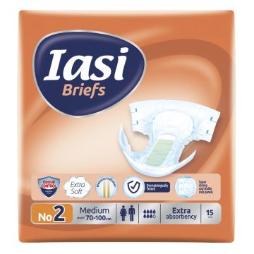 Iasi Briefs Nо2 Пелени за възрастни Medium х15 броя