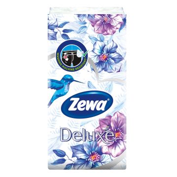 Zewa Deluxe Design 3-пластови носни кърпи x1 брой