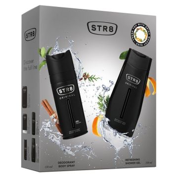 STR8 Original Промо комплект за мъже Дезодорант спрей и Душ гел за тяло