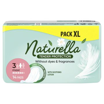 Naturella Tender Protection Maxi Дамски превръзки x14 броя