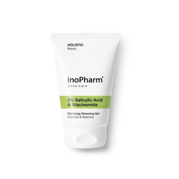 InoPharm Acne Care Почистващ гел с 2% салицилова киселина и ниацинамид x150 мл