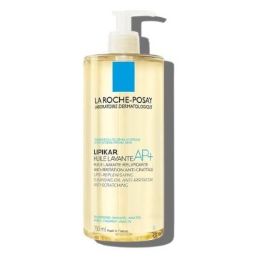 La Roche-Posay Lipikar AР+ Липидовъзстановяващо измиващо олио против раздразнения за душ и вана х750 мл