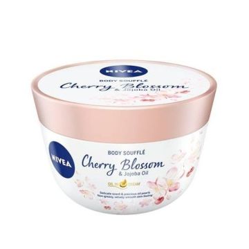Nivea Cherry Blossom&Jojoba Oil Суфле за тяло с черешов цвят и масло от жожоба х200 мл